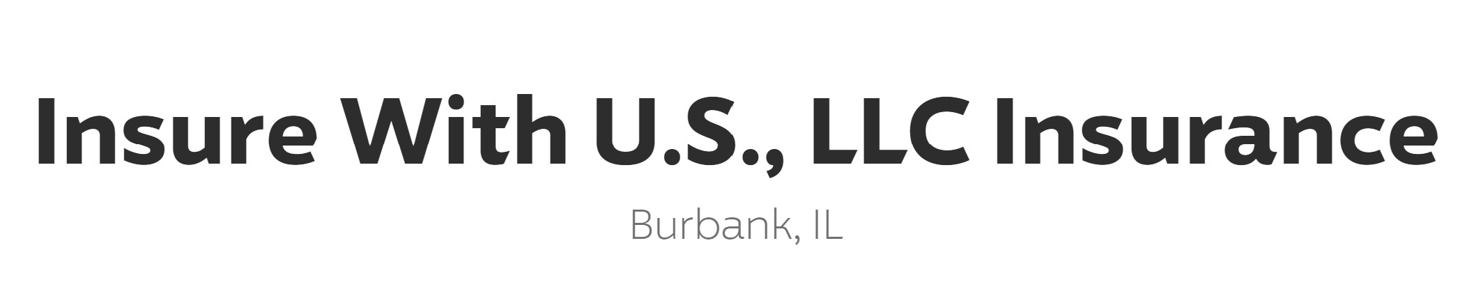Insure With U.S., LLC